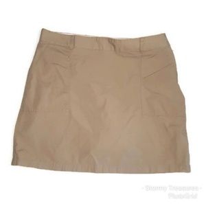 Dockers Size 14 Khaki Skort